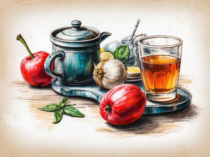 Teetisch oder Teezeremonie-Set