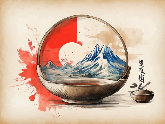 Chawan (traditionelle japanische Teeschale)